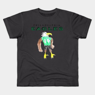 Philadelphia Eagles Mascot Design Kids T-Shirt